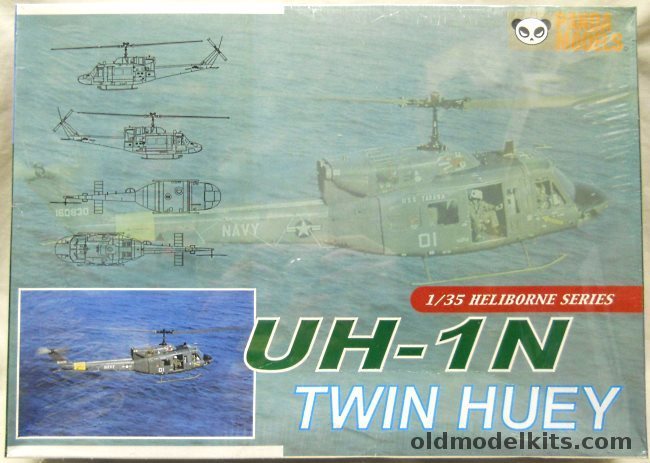 Panda 1/35 UH-1N Twin Huey - USS Tarawa (Bell 212), 35008 plastic model kit